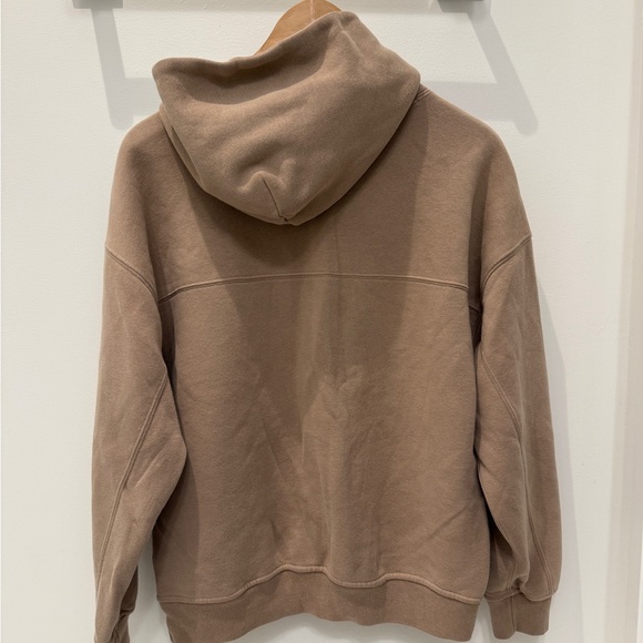 Abercrombie & Fitch Beige Oversized Hoodie - Picture 2 of 3